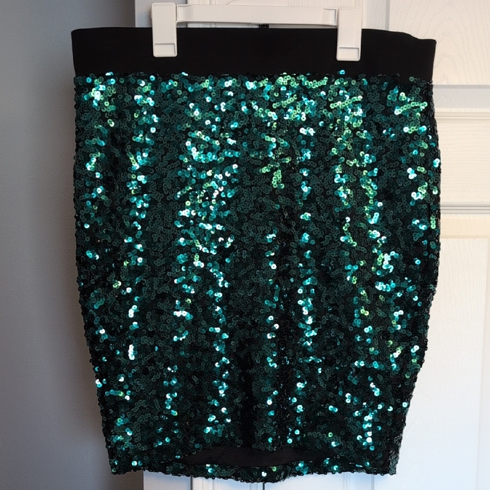 Torrid Bodycon Sequin Skirt - 0X
